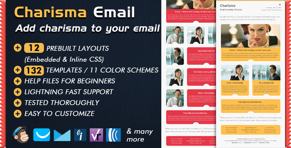 Download Email Template – CHARISMA Nulled 