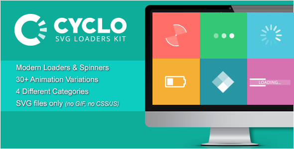 Download Cyclo – SVG Loaders Kit Nulled 