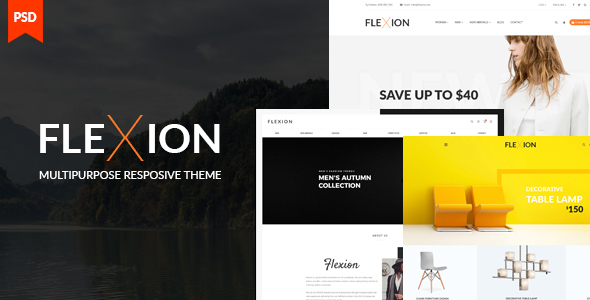Download Flexion II – eCommerce & CMS PSD Templates Nulled 