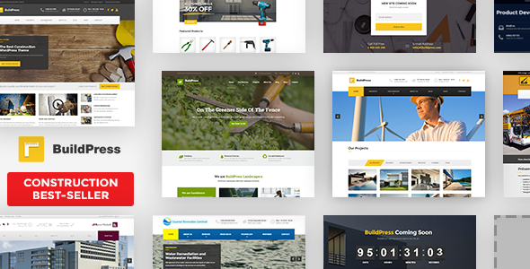 Download BuildPress – Multi-purpose Construction and Landscape WP Theme Nulled 