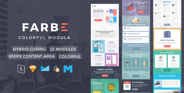 Download Farbe | Newsletter Template Nulled 