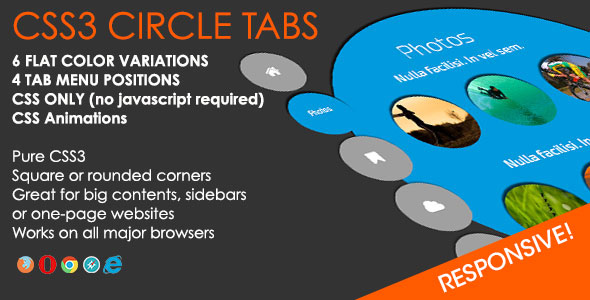 Download Circular CSS Tabs Nulled 