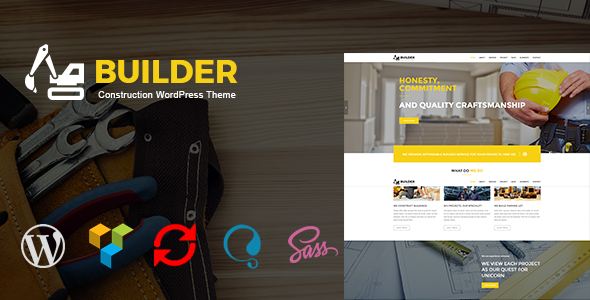 [Download] Builder – Construction WordPress Theme 