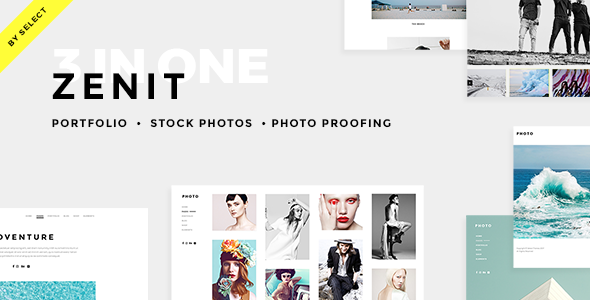 Download Zenit – Clean Photography Theme Nulled 