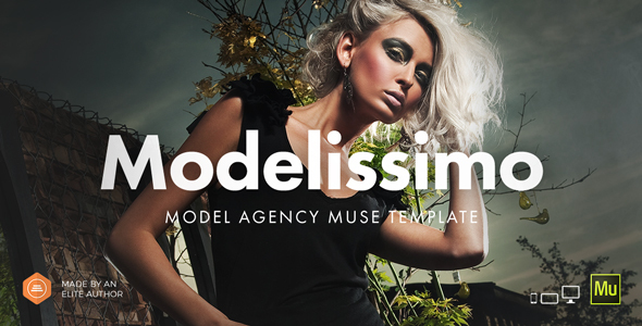 Download Modelissimo – Model Agency / Fashion Portfolio Onepage Muse Template Nulled 
