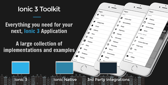 [Download] Ionic 3 Toolkit Personal Edition – The Swiss Army Knife of Ionic 3 