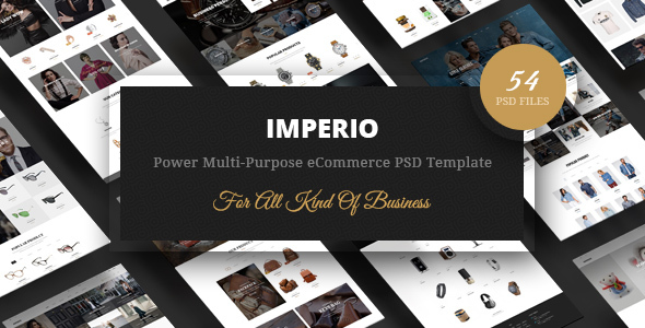 Download Imperio – Power Multi-Purpose eCommerce PSD Template Nulled 