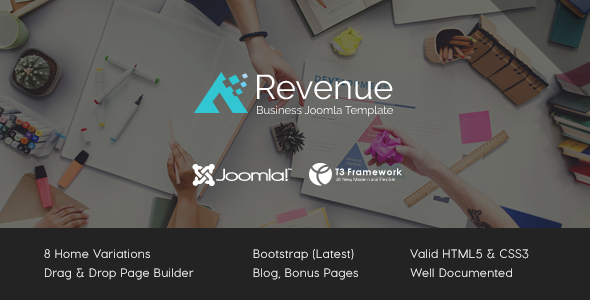 Download Revenue – Business Joomla Template Nulled 