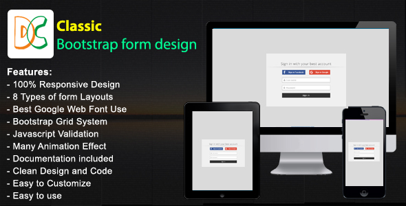 Download Classic – Responsive Bootstrap Form Nulled 