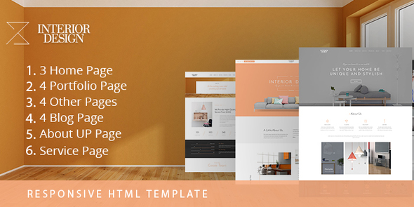 Download INTERIOR DESIGN PSD Template Nulled 