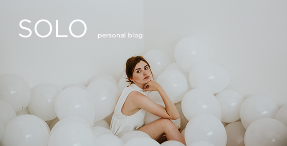 Download Solo – Modern Personal Blog PSD Template Nulled 