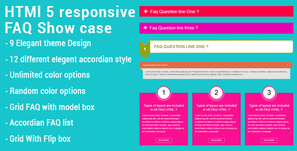 Download HTML5 Responsive FAQ Showcase Nulled 