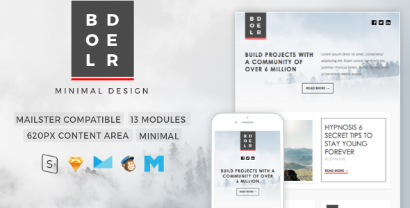 Download Bolder | Minimal Newsletter Nulled 