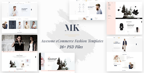 Download MK Shop – Awesome eCommrece Fashion PSD Template Nulled 