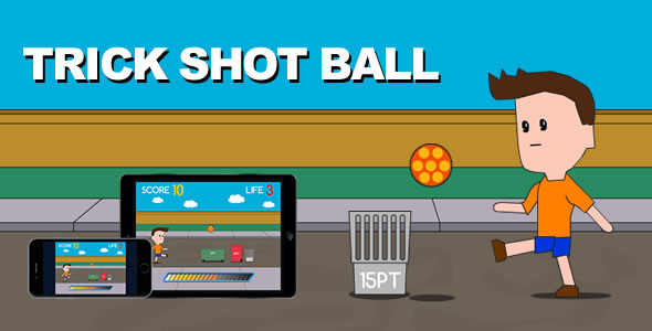 Download Trick Shot Ball – HTML5 Game Nulled 