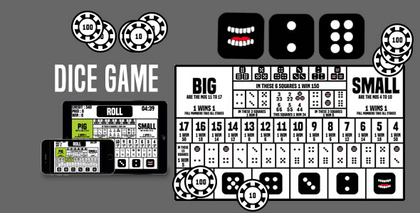 Download Dice Game – HTML5 Game Nulled 