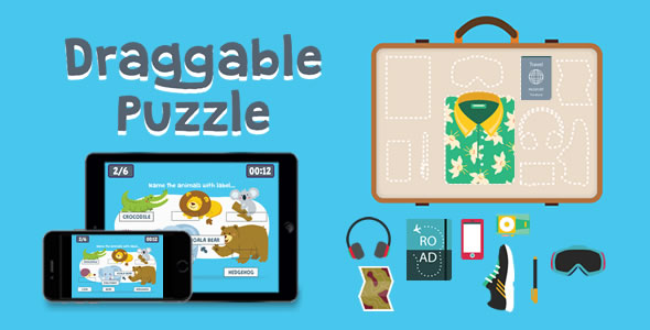 Download Draggable Puzzle – HTML5 Game Nulled 