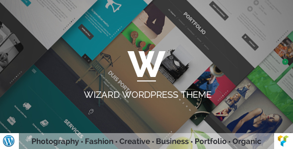 Download Wizard – Fullpage Portfolio WordPress Theme Nulled 
