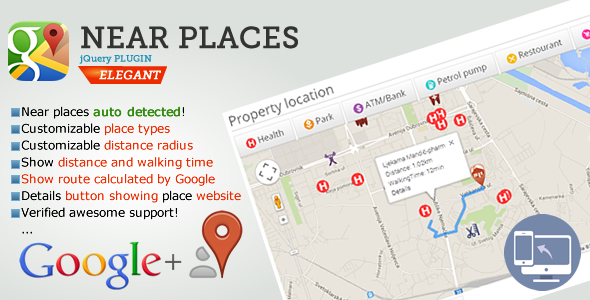 Download Nearby Places jQuery plugin Nulled 