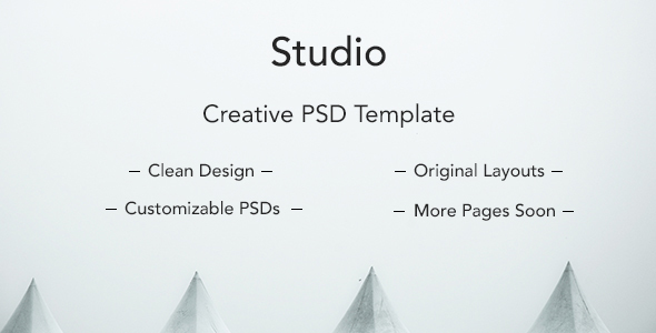 Download Studio Clean PSD Template Nulled 