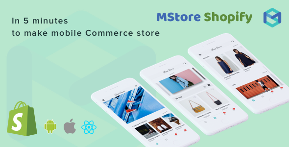 Download Mstore Shopify – Complete React Native template for e-commerce Nulled 