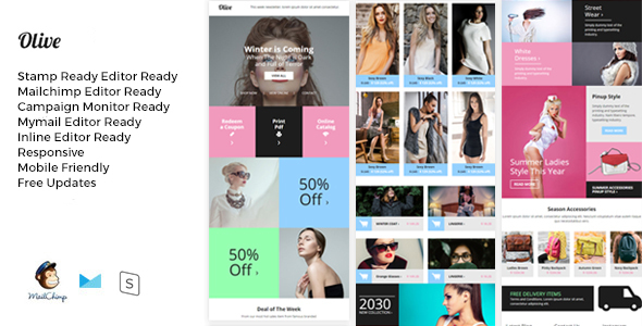 Download Olive – Fashion Ecommerce Email Newsletter Nulled 