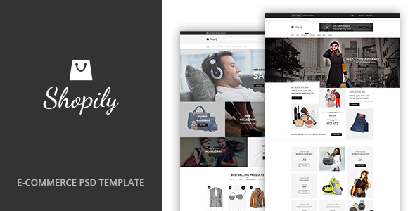 Download Shopily – Multi-Purpose E-Commerce PSD Template Nulled 