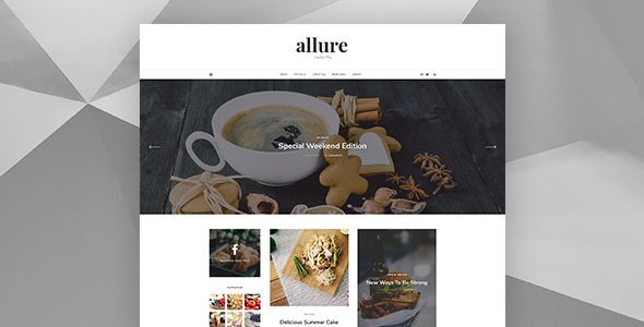 Download Allure – Personal Blog Template Nulled 