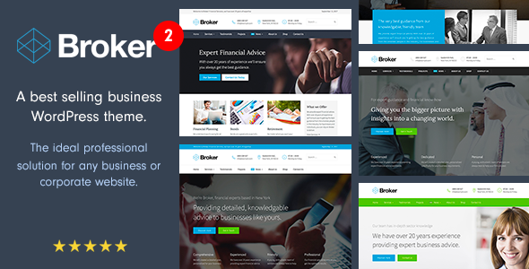 Download Broker – Business and Finance WordPress Theme Nulled 
