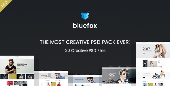 Download bluefox – eCommerce PSD Template Nulled 