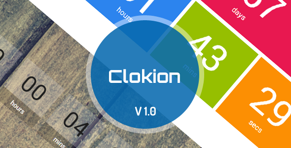Download Clokion jQuery – Time Countdown and Countup Nulled 