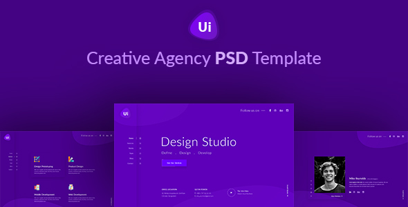 Download Design Studio – Creative Agency PSD Template Nulled 