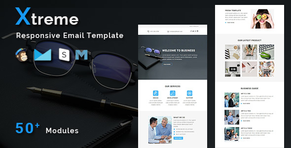 Download Xtreme – Multipurpose Responsive Email Template Nulled 