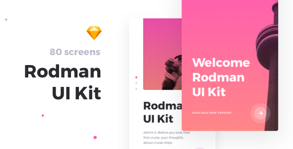 Download Rodman Mobile UI Kit Nulled 