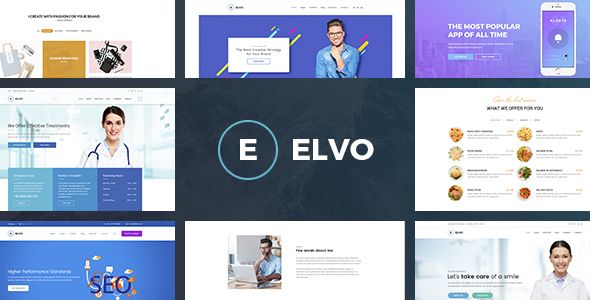 [Download] ELVO – Business Multipurpose PSD Template 