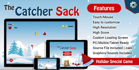 Download The Catcher Sack – HTML5 Game Nulled 
