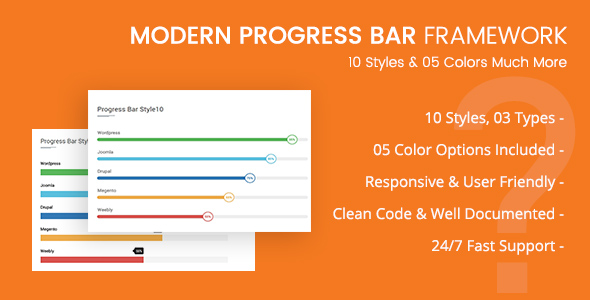 Download CSS3 Progressbar Framework Nulled 
