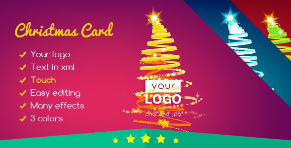 Download Christmas Card Tree of Lights Nulled 