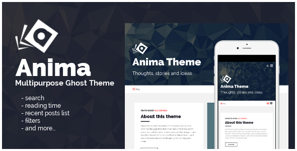Download Anima: Multipurpose Ghost Theme Nulled 