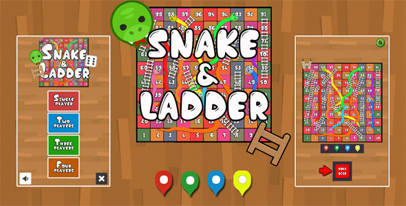 Download Snake & Ladder Unity3D Source code + Android iOS Supported + ADMOB + Ready to release Nulled 