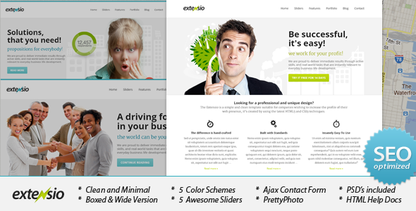 Download Extensio – Elegant and Minimal Business Template Nulled 