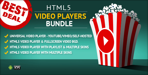 Download HTML5 Video Players Uber Bundle Nulled 