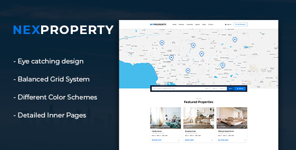 Download Real Estate Agency – neXproperty Nulled 