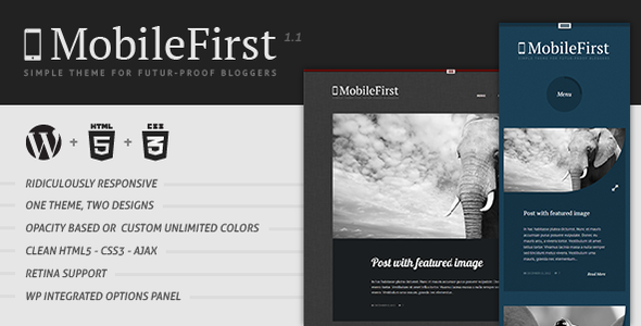 Download MobileFirst – WP Theme for Future-Proof Bloggers Nulled 