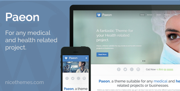Download Paeon – Medical WordPress Theme Nulled 