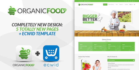 Download Organic Food – Responsive Joomla Template Nulled 