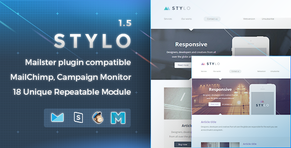 Download Stylo – Responsive Email Template Nulled 
