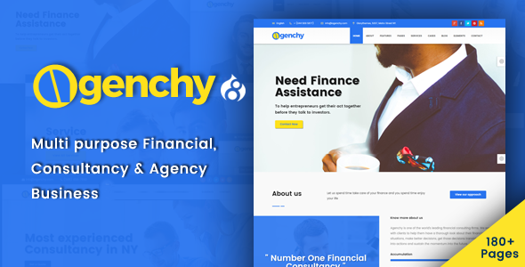 Download Agenchy – Modern Multipurpose Drupal 8.9 Theme Nulled 