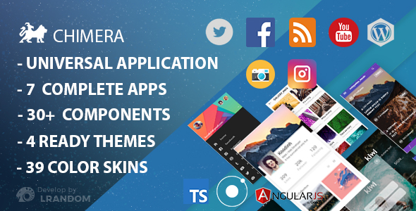 Download Chimera – Full Multi-Purpose Ionic 3 App, Theme, Component Nulled 