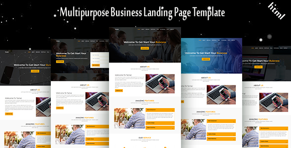 Download Tamai – Multipurpose Business Landing Page Template Nulled 